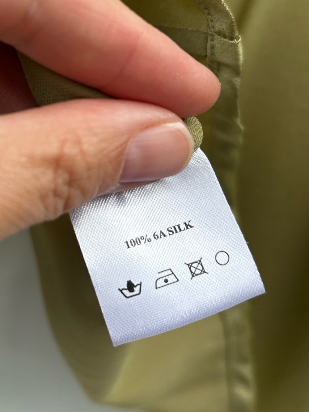 Maison Essentiale (By Reiss) 90’s It Girl Green Silk Cami, M - Picture 8 of 9
